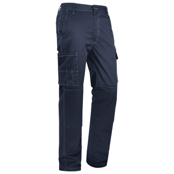 wr161 pantalon laboral elastico multibolsillos diagonal derecha marino
