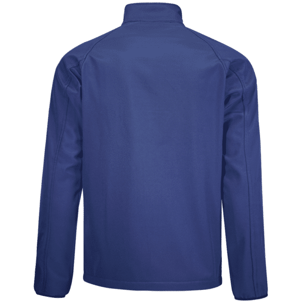 wr831 softshell contraste color marino azulina espalda