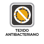 tejido antibacteriano