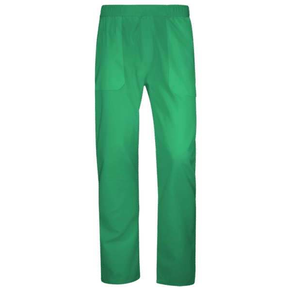 wr115b pantalon pijama gomas bolsillos verde quirurgico delantero