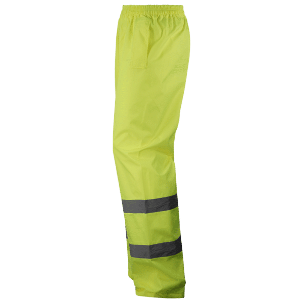 wr150 pantalon traje lluvia av amarillo lateral izquierdo