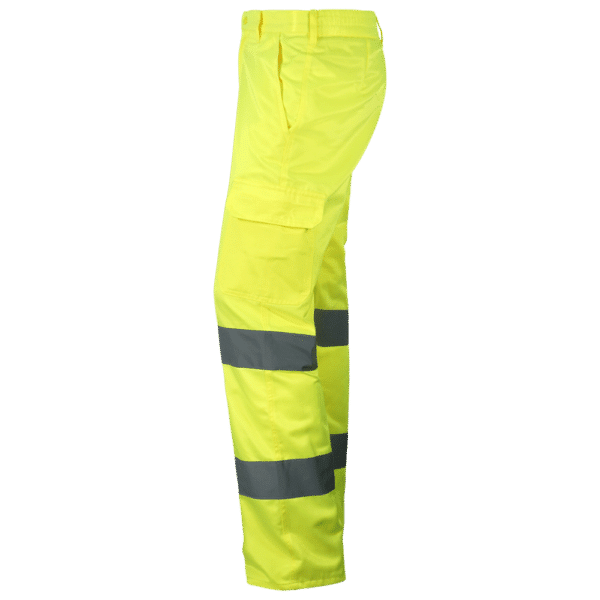 wr155 pantalon multibolsillos amarillo av lateral izquierdo