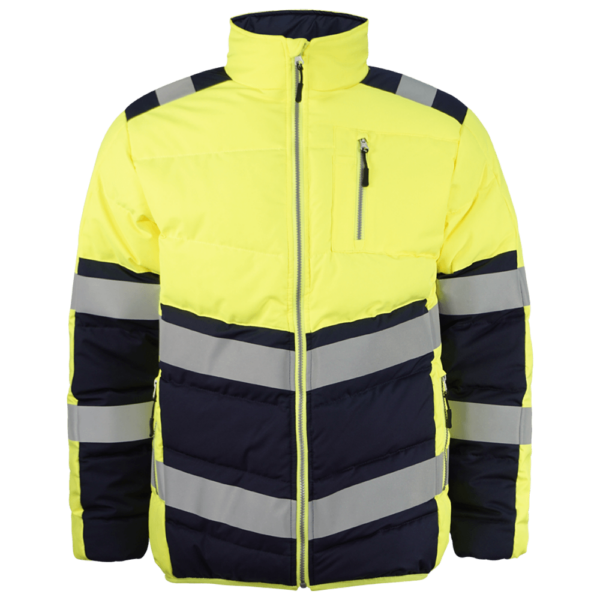 wr285 chaqueta ultraligera combinada amarillo av marino