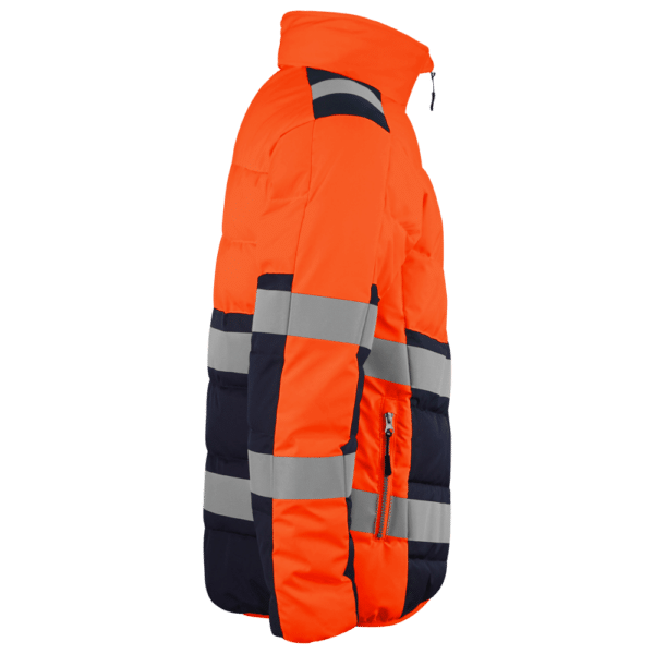 wr285 chaqueta ultraligera combinada naranja av marino lateral derecho