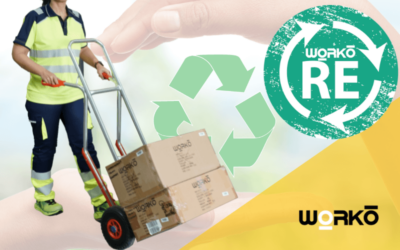 Worko lanza su nueva línea WorkoRE compuesta por prendas confeccionadas con poliéster reciclado