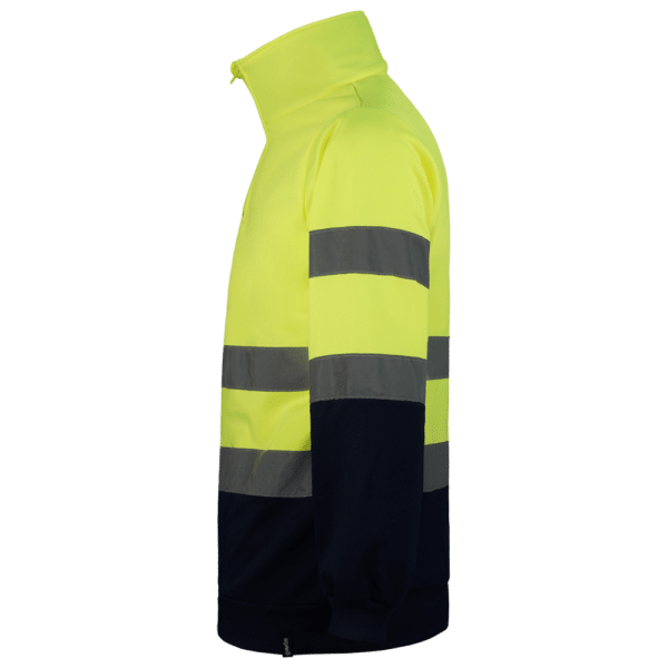 wr851 sudadera profesional amarillo azul marino alta visibilidad